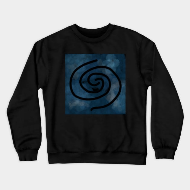 Agua Crewneck Sweatshirt by Elisamakesart